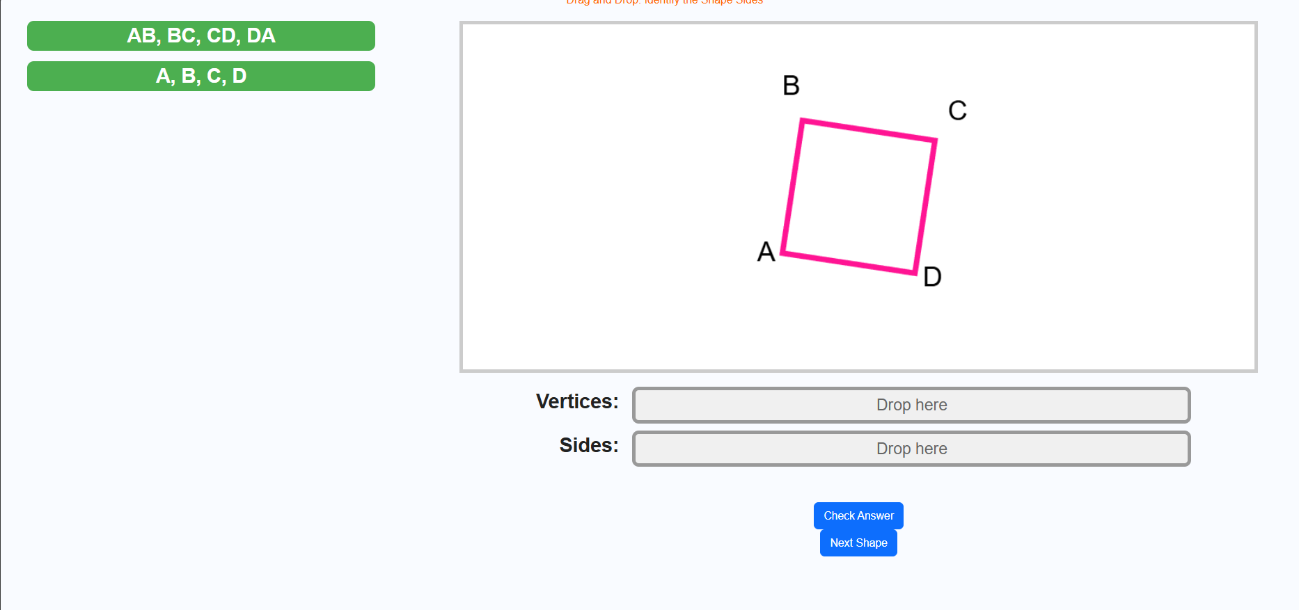 Vertex Sides