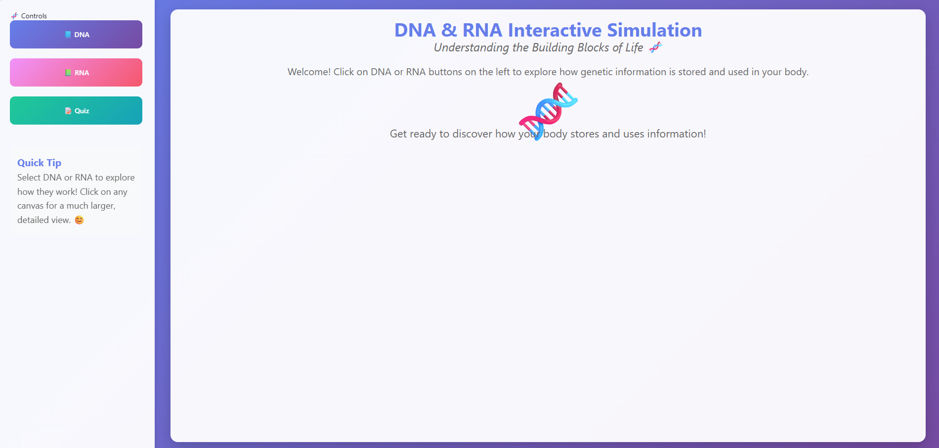 Deoxyribonucleic acid (DNA), Ribonucleic acid (RNA)