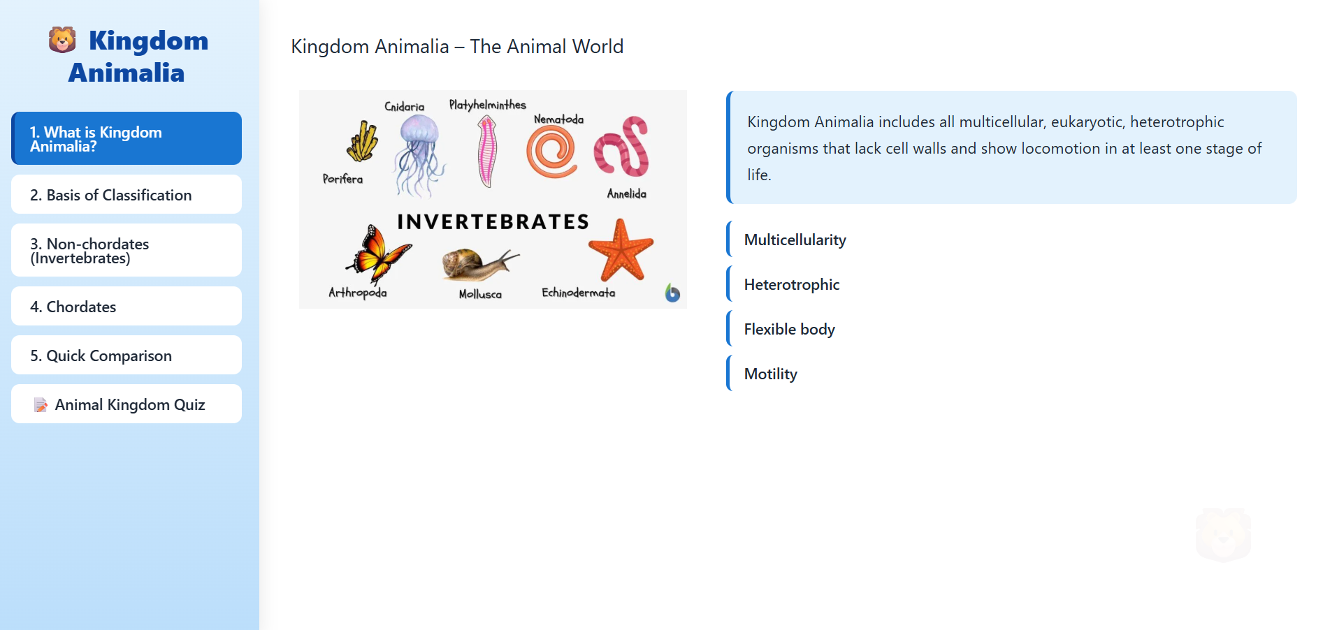 Kingdom Animalia