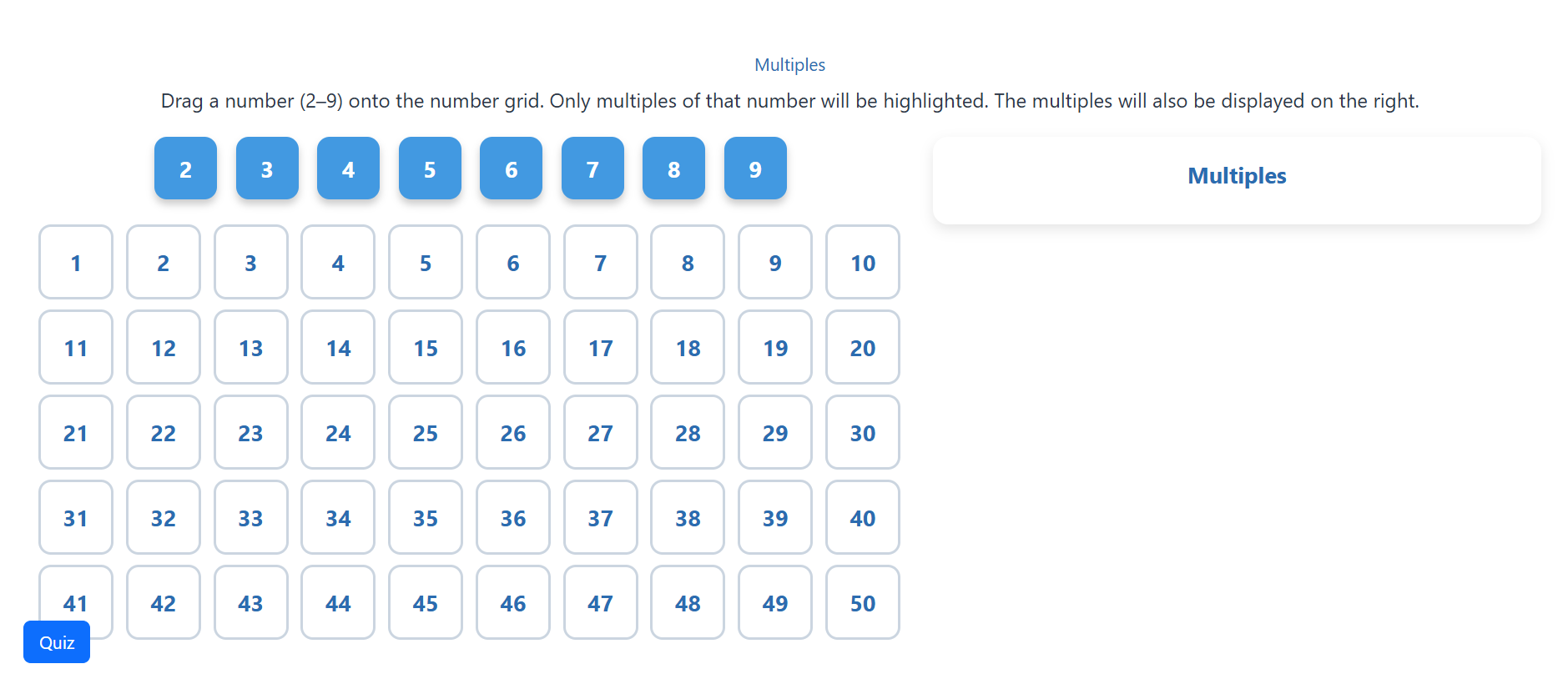 Multiples