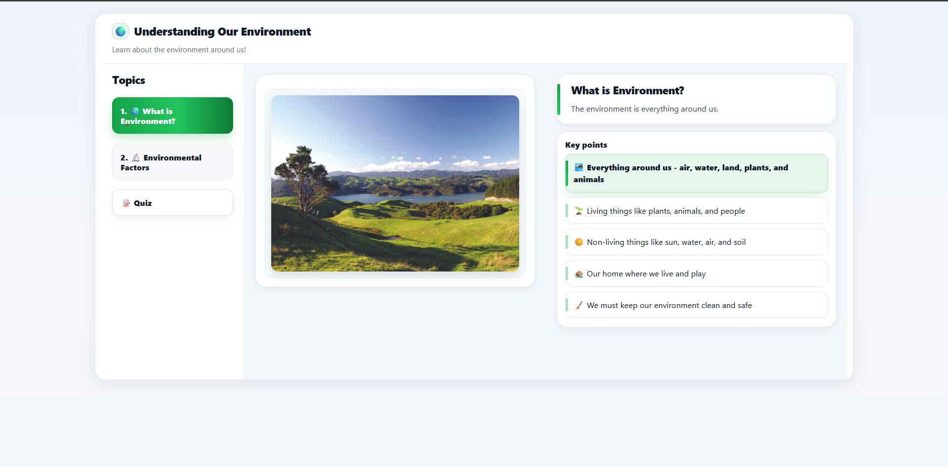 Environment
