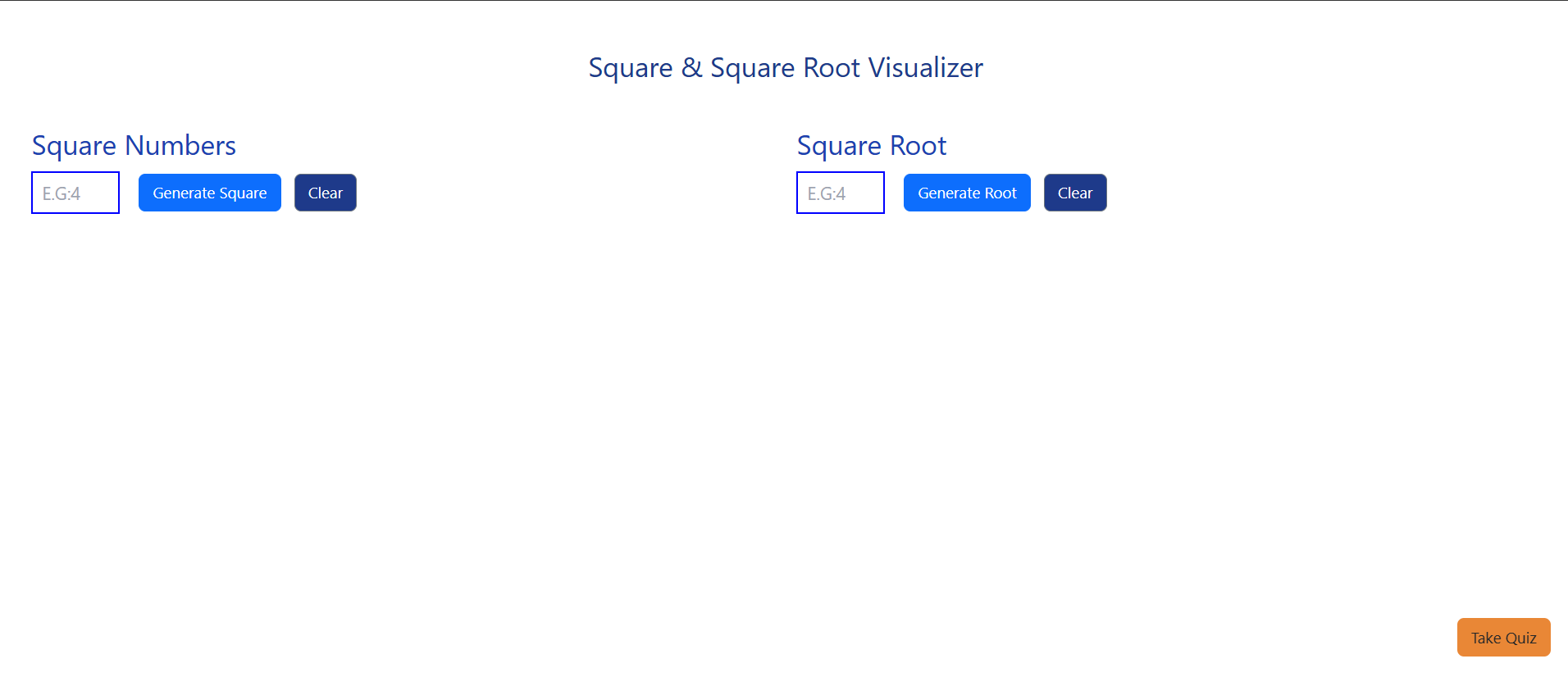 Square Number Square Root