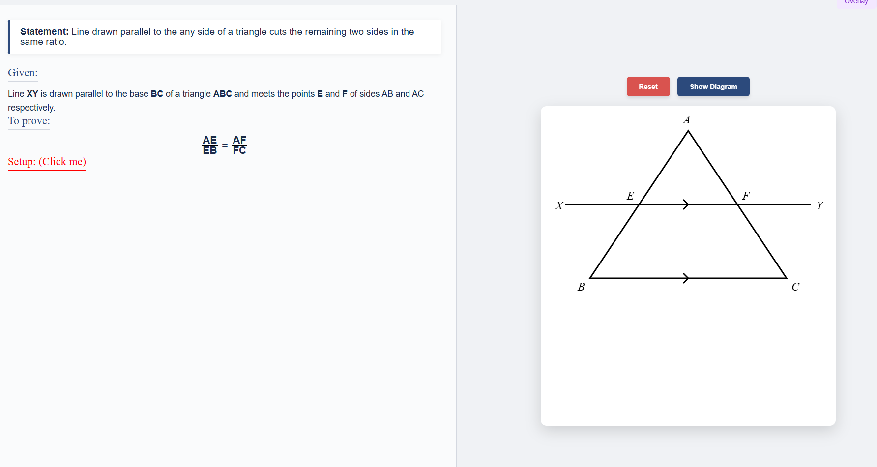 Similar triangles