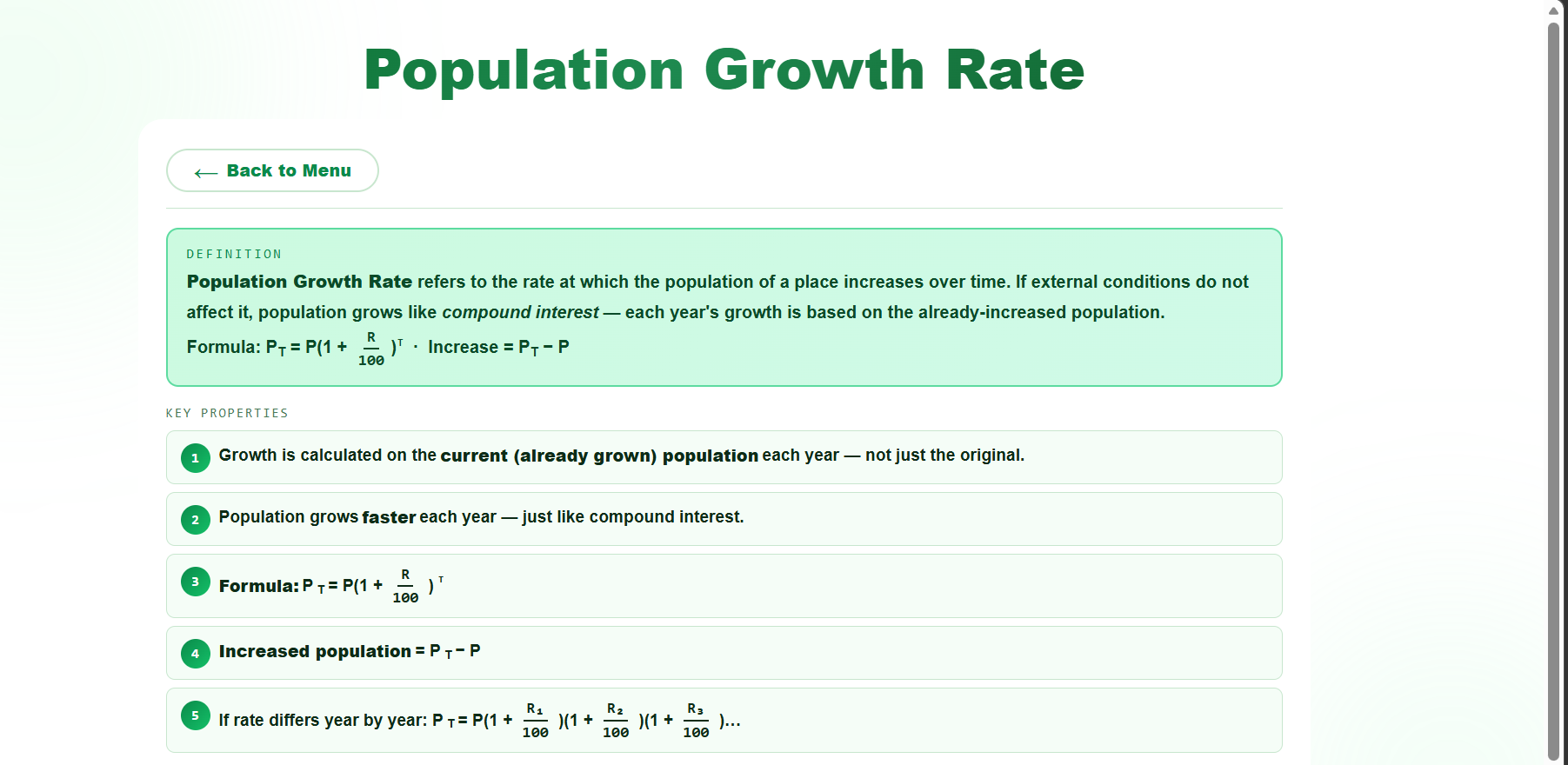 Growth