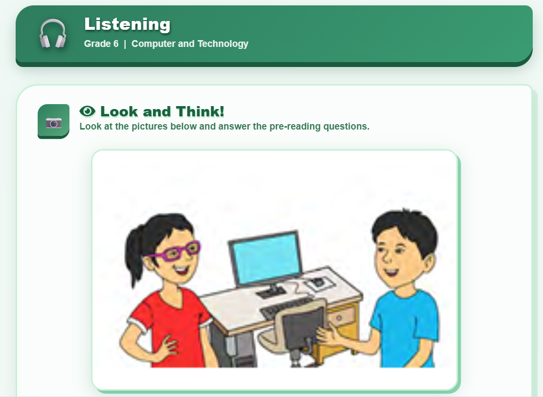 Listening (conversation with Dipak)