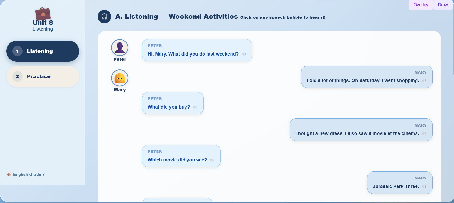 Listening: A Conversation About the Last Weekend