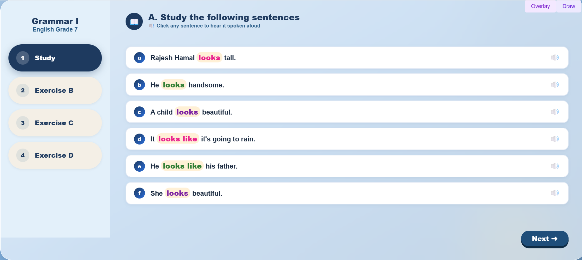 Grammar I: Degrees of Adjectives