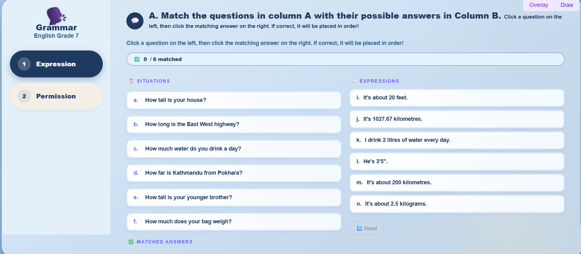 Grammar II: Wh-questions
