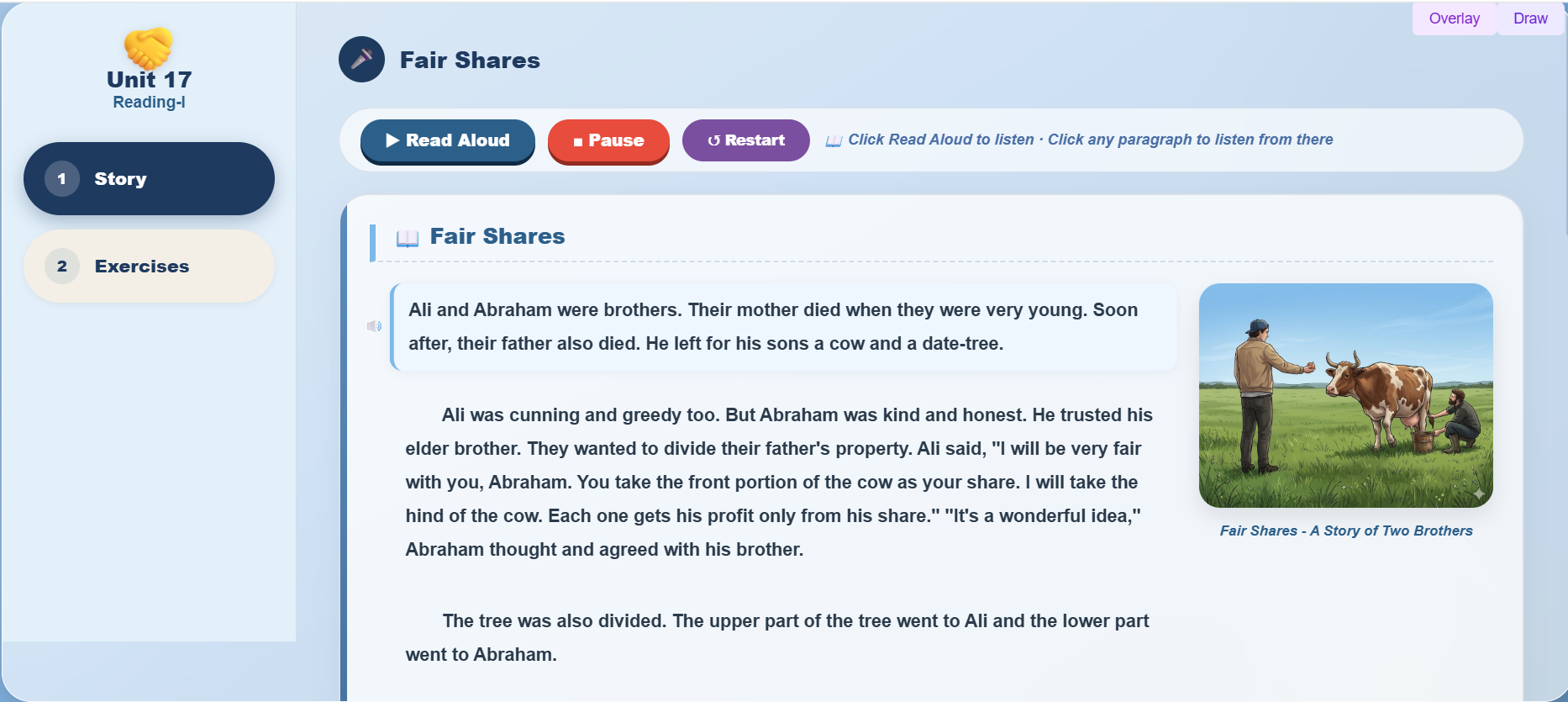 Reading I: Fair Shares