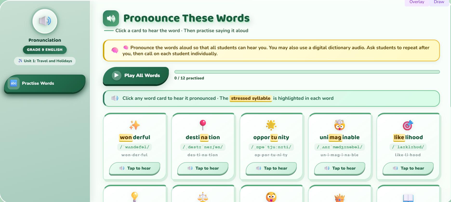 Pronunciation