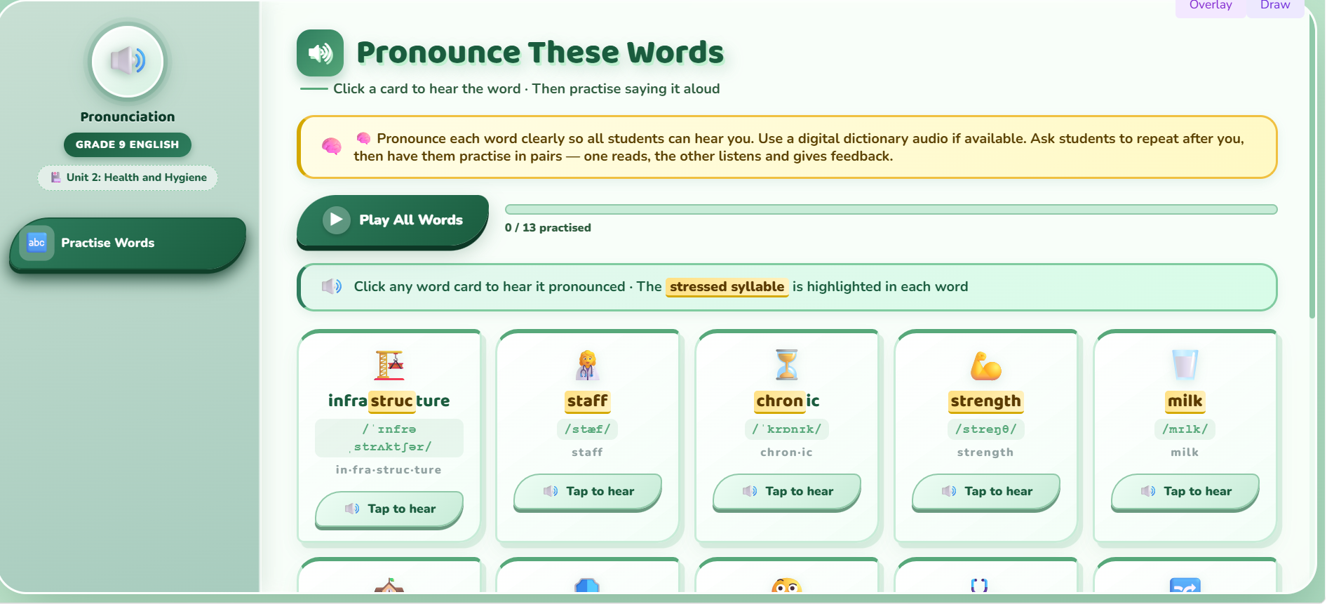 Pronunciation