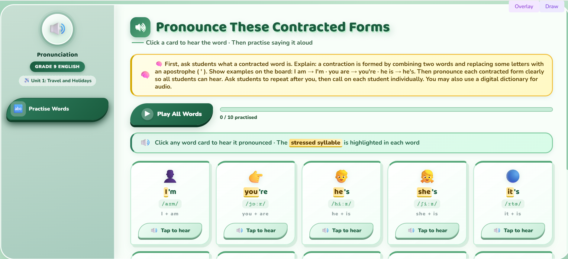 Pronunciation