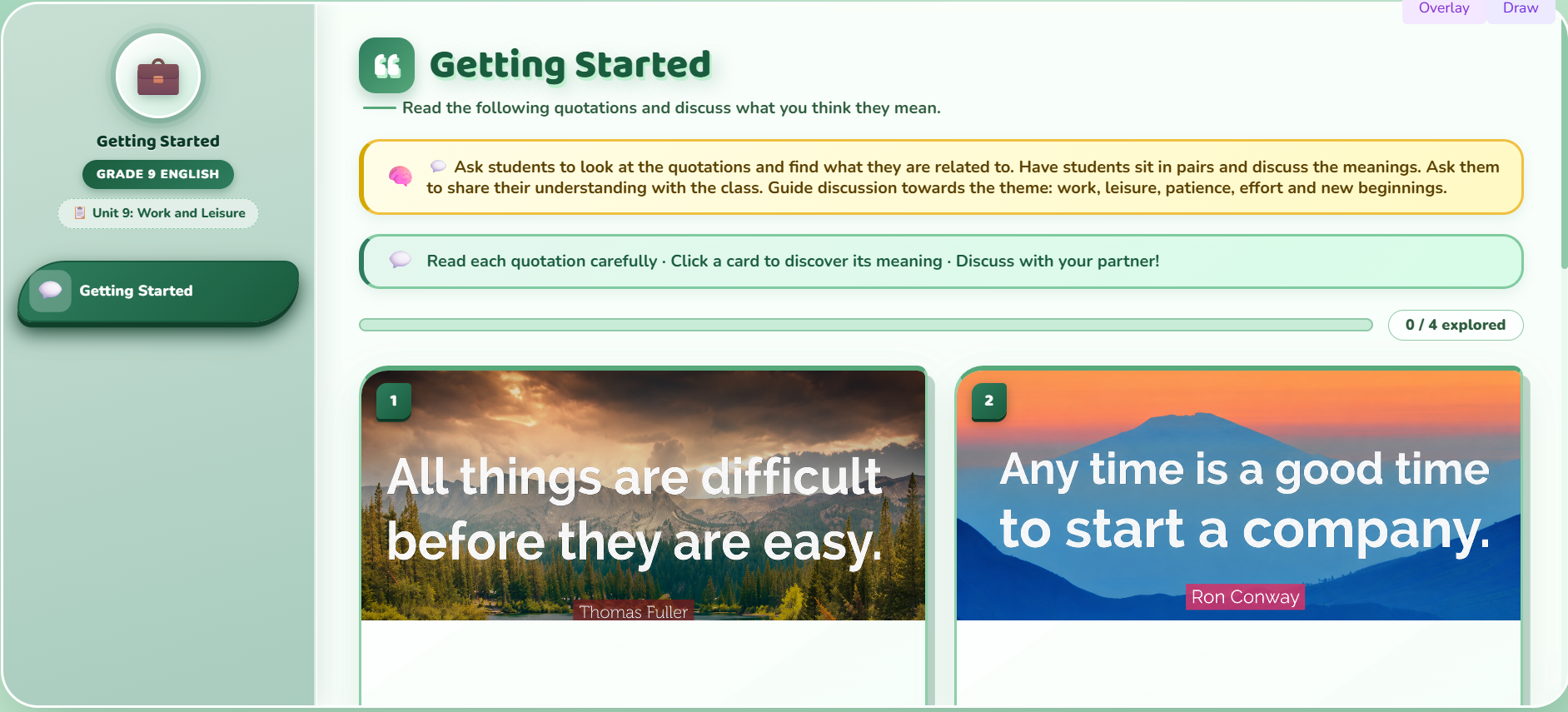 Getting started