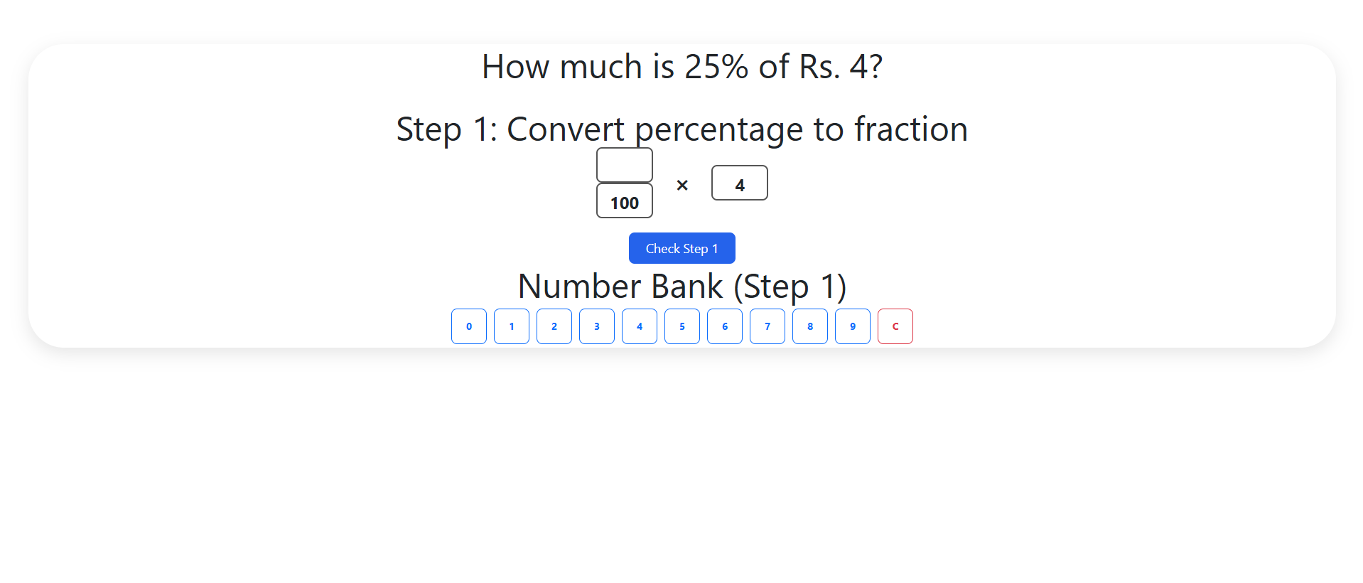 Problems related to percentage