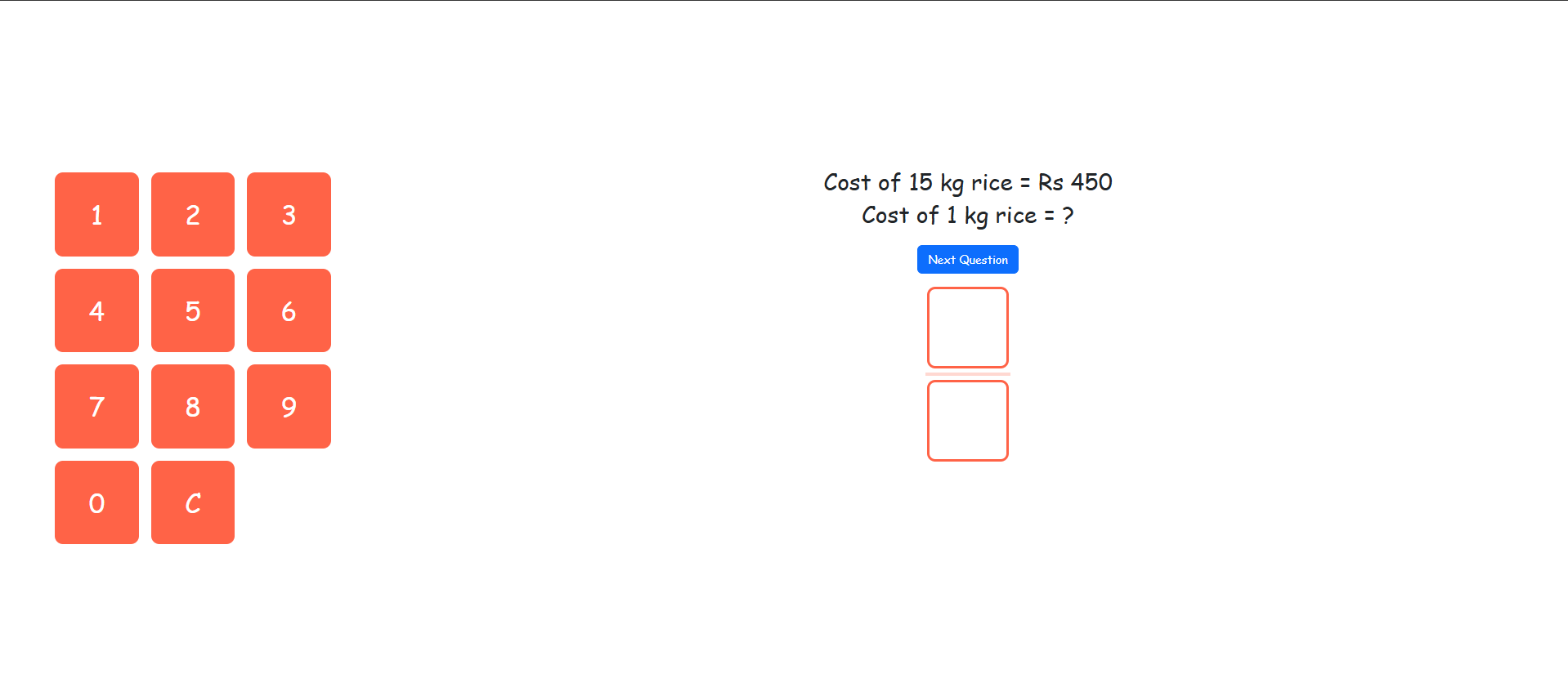 Unit cost