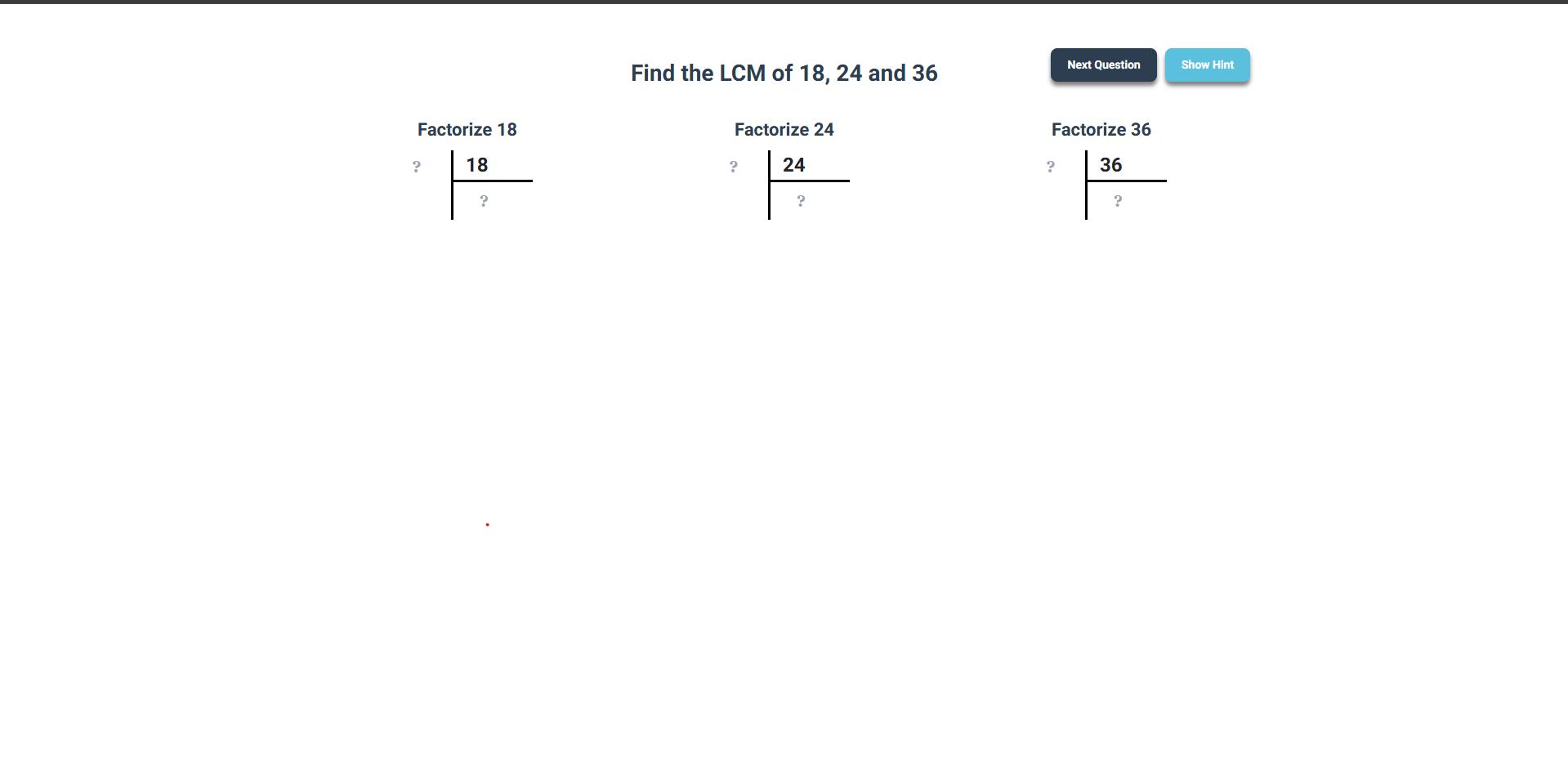 Methods for Finding Lowest Common Multiple