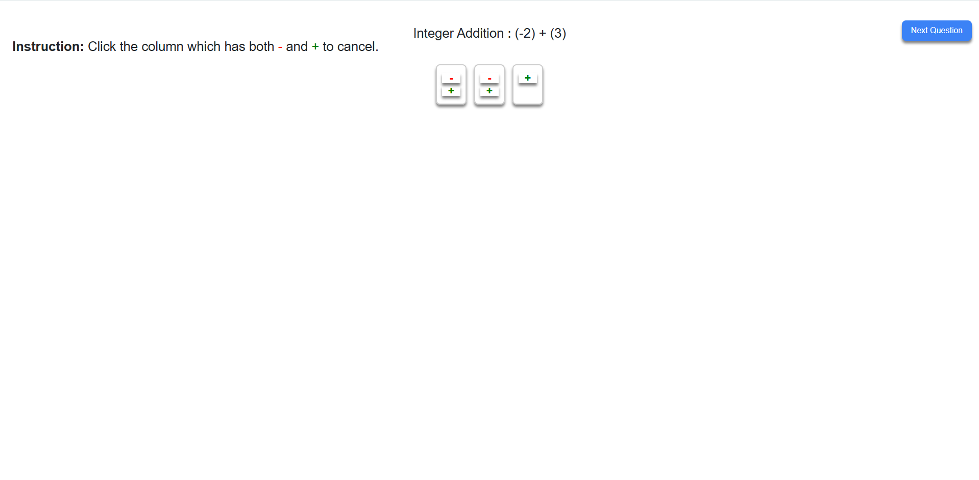 Addition of Integer