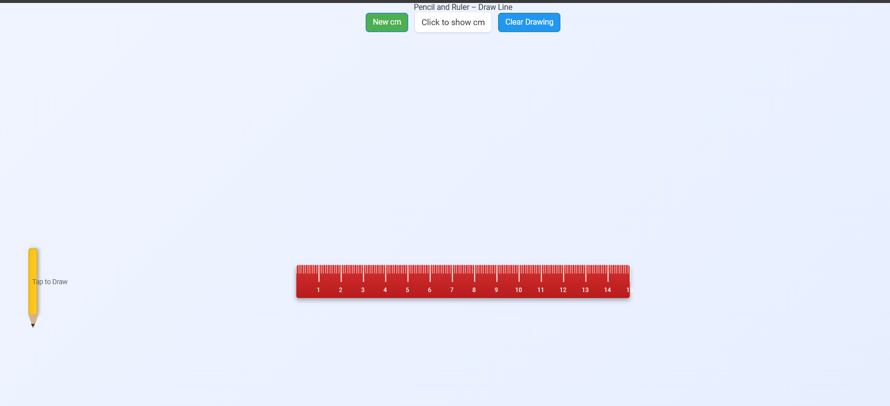 Draw particular length