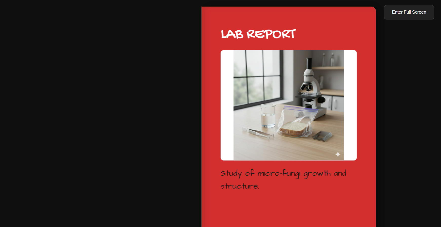 Experimental Work and Report Writing
