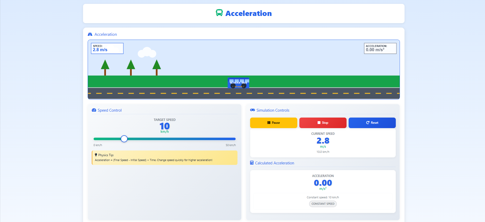 Acceleration