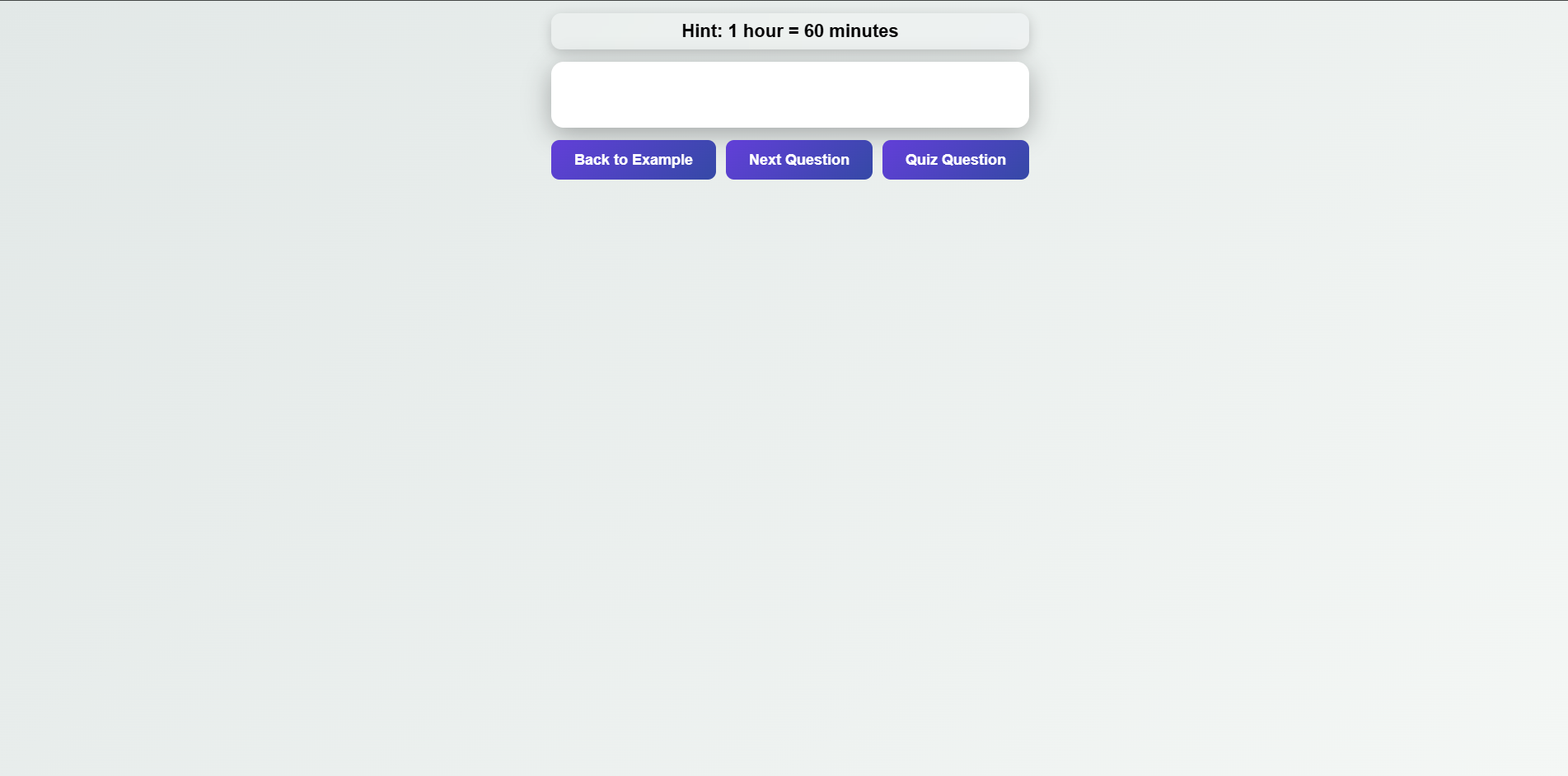 Conversion of Time Of Subtraction
