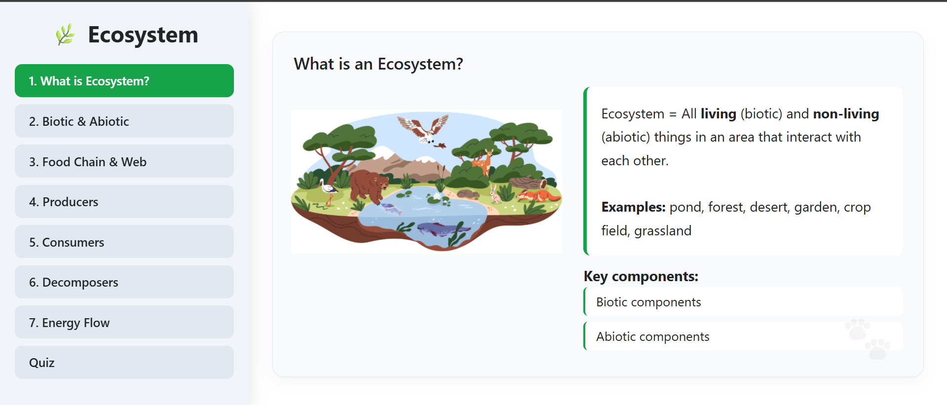 Ecosystem