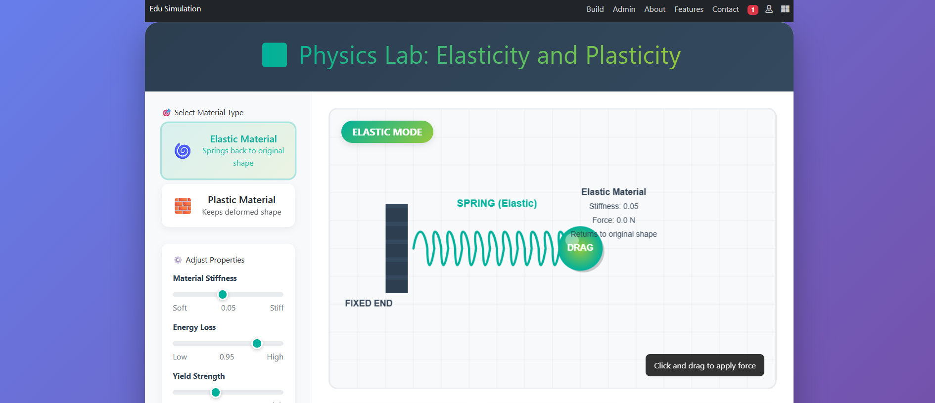 Elasticity and plasticity
