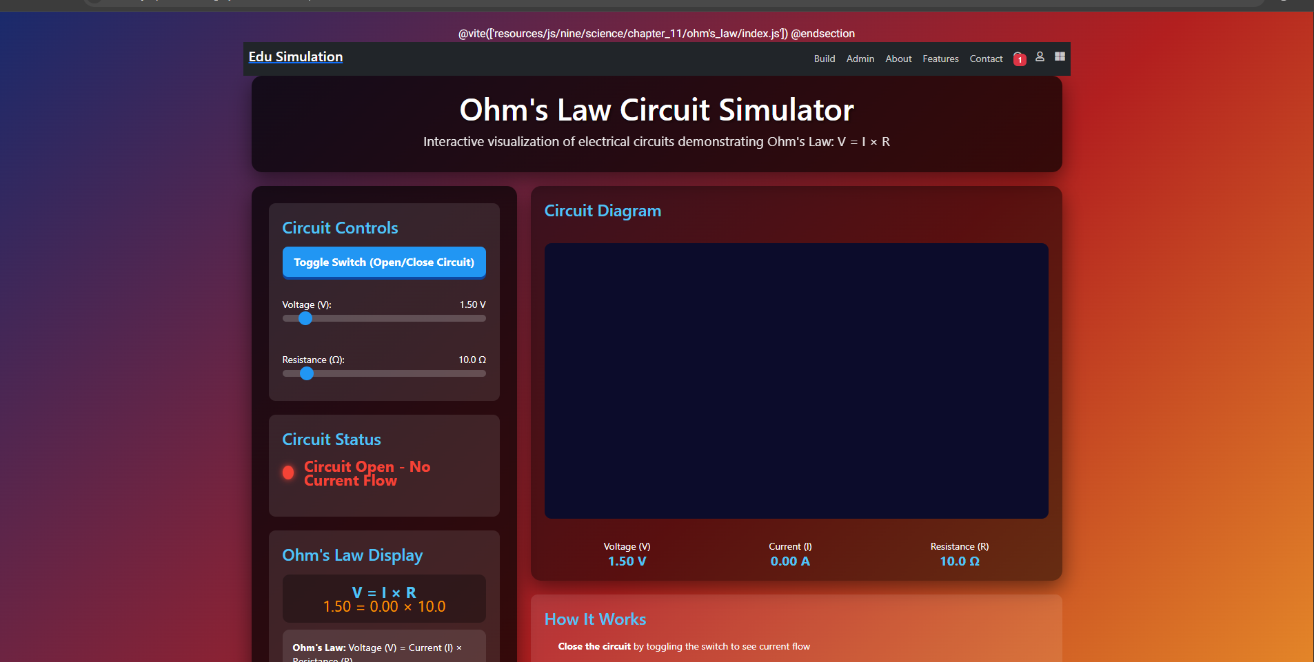 Ohm's law