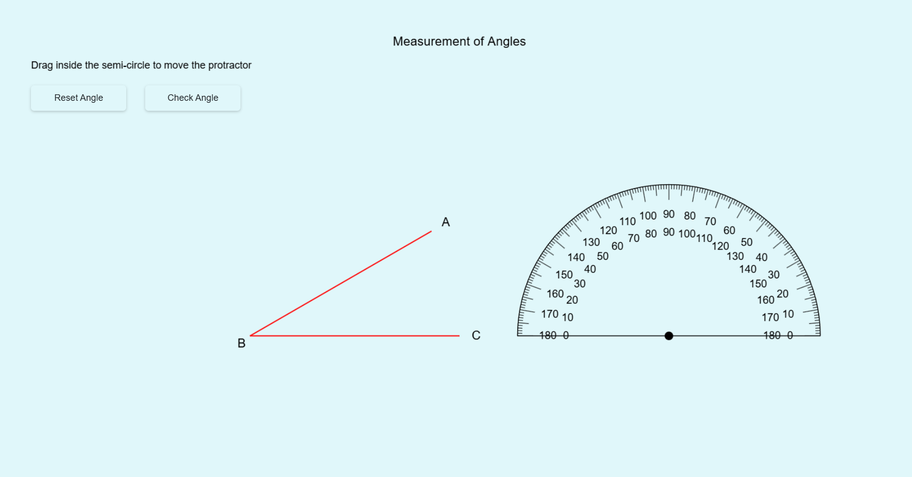 Measurement Angle